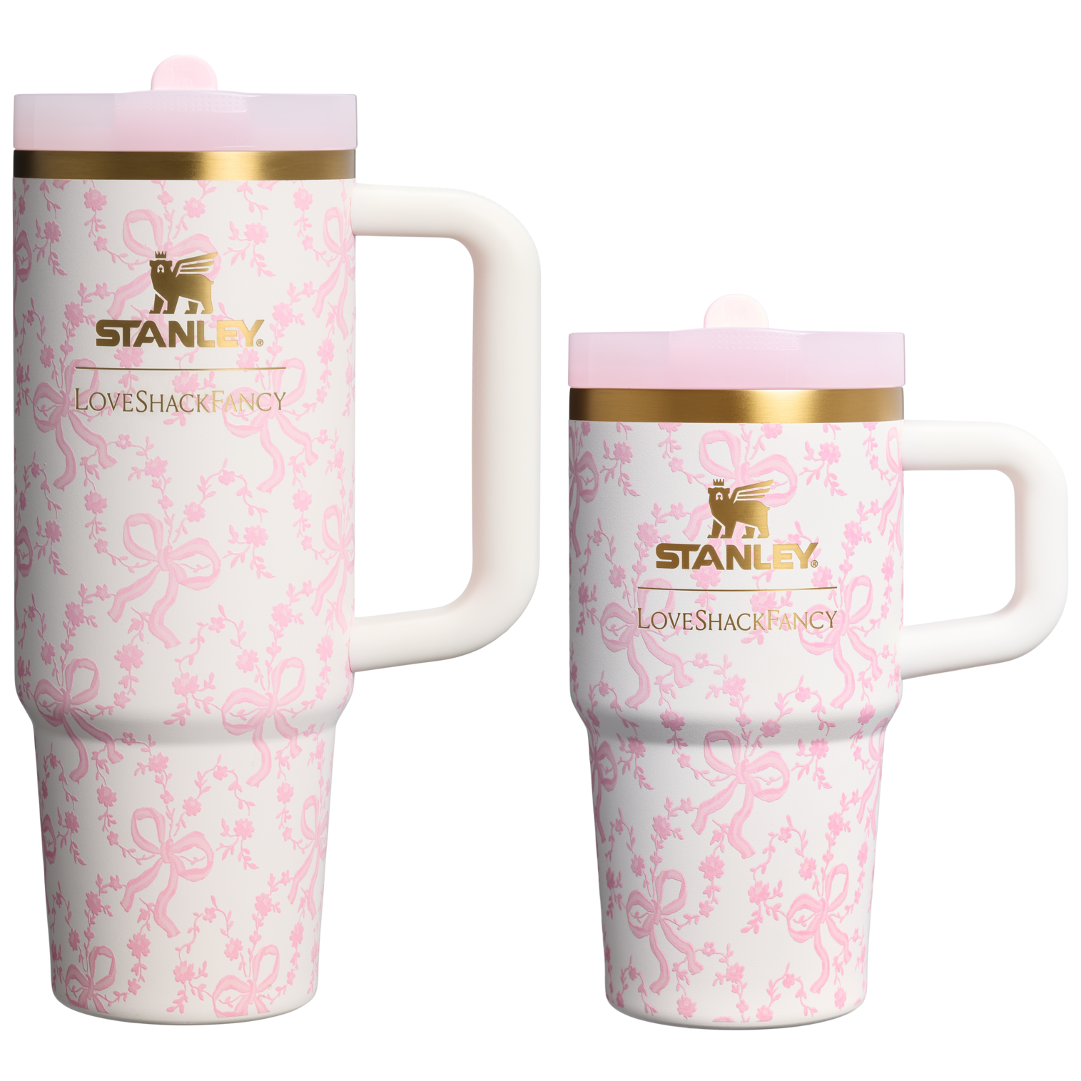 Stanley 1913 x LoveShackFancy Holiday The Quencher® Details ProTour Tumbler Set | 2-pack